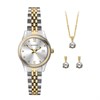 Sekonda 2674G Two Tone Watch, Pendant And Earrings Gift Set - W32488
