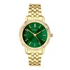 Sekonda 40803 Gold Tone Green Dial Bracelet Watch - W32497