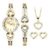 Sekonda 49103 Heart Necklace, Earrings, Bracelet & Watch Gift Set - W32499