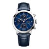 Baume & Mercier M0A10784 Classima Automatic Blue Leather Strap Watch - W35104