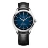 Baume & Mercier M0A10467 Clifton Automatic Black Leather Strap Watch - W3550