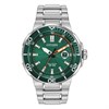 Citizen AW1428-53X Eco-Drive Green Dial Bracelet Watch - W38140