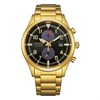 Citizen CA7022-87E Gold Plated Eco-Drive Chronograph Bracelet Watch - W38408