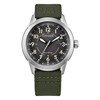 Citizen AW1870-16H Eco-Drive Green Canvas Strap Watch - W38527