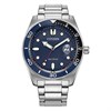 Citizen AW1761-89L Eco-Drive Stainless Steel Blue Dial Bracelet Watch - W38536