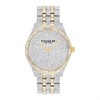 Coach 14400037 Brooks Two Tone Stone Set Bracelet Watch - W43138