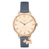 Radley RY21468 Rose Tone Blue Leather Strap Watch - W51434