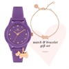 Radley RY21690 Purple Silicone Watch And Bracelet Set - W51497