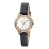 Radley RY21826 Rose Gold Tone Stone Set Ink Leather Strap Watch - W51596