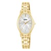 Lorus RRX88JX9 Gold Tone Oval Case Bracelet Watch - W58218