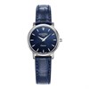 Roamer 971857 41 45 05 Classico Stainless Steel Blue Dial Blue Leather Strap Watch - W60331
