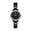 Emporio Armani AR70008 Stone Set Black Ceramic Watch - W62180