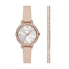 Emporio Armani AR80069SET Rose Tone Watch And Bangle Gift Set - W62189