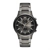 Emporio Armani AR11531 Chronograph Dial Gunmetal Bracelet Watch - W62215