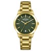 Rotary RLB10016/24 Heritage Gold Tone Green Dial Bracelet Watch - W64240