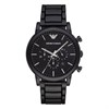 Emporio Armani AR1895 Chronograph Black IP Bracelet Watch - W65232