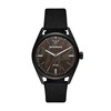 Emporio Armani AR11397 Solar Black IP Fabric Strap Watch - W65336