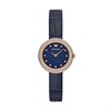 Emporio Armani AR11434 Rose Gold Plated Blue Strap Watch - W65364
