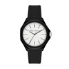 Armani Exchange AX4600 Black Silicone Strap Watch - W65382