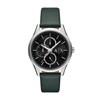 Armani Exchange AX1883 Green Leather Strap Watch - W65461