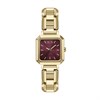 Armani Exchange AX5734 Gold Tone Red Dial Bracelet Watch - W65519