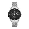 Armani Exchange AX2714 Black Dial Mesh Bracelet Watch - W65548