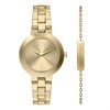 Armani Exchange AX7177SET Gold Tone Watch And Bracelet Set - W65575