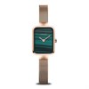 BERING 14520-368 Green Malachite Mesh Bracelet Watch - W74213