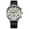 Timberland Louden Black Leather Strap Watch - W76111