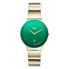 STORM 47559/GD/GN Lucki Gold Lazer Green Bangle/Bracelet Watch - W87462