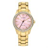 Citizen FE1147-79X Gold Tone Pink Dial Bracelet Watch - W92225