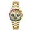 GUESS GW0690L4 Halo Rainbow Crystal Bracelet Watch - W96436