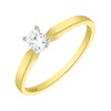Polar Fire 9ct Gold Diamond Solitaire Engagement Ring - 1/4ct - X10015