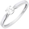 9ct White Gold Diamond Solitaire Engagement Ring – 1/4ct - X10032