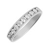 Polar Fire 9ct White Gold Diamond Half Eternity Ring - 1/2ct - X10409