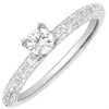 Polar Fire 18ct White Gold Diamond Engagement Ring - 1/2ct - X10995