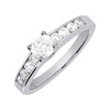 18ct Single Stone Diamond Ring 75pts - X11020