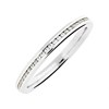 Platinum Diamond Channel Set Wedding Ring - 2mm - 30pts - X20223