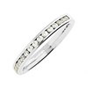 9ct White Diamond Court Half Eternity Ring - 3mm - 1/2ct - X20264