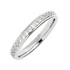 18ct White Gold Diamond Half Eternity Ring - 28pts - X20376