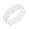 Cobalt Bevelled Edge Wedding Ring - 7mm - X20733