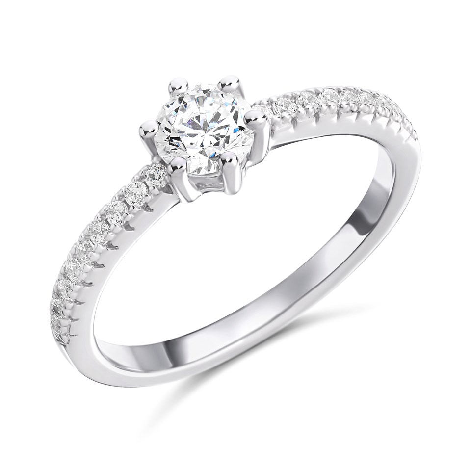 Sif Jakobs Silver Ellera Uno Grande Ring J02154