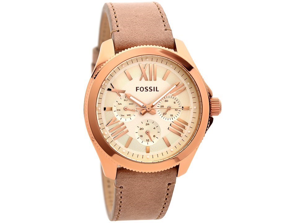 fossil rose gold watch