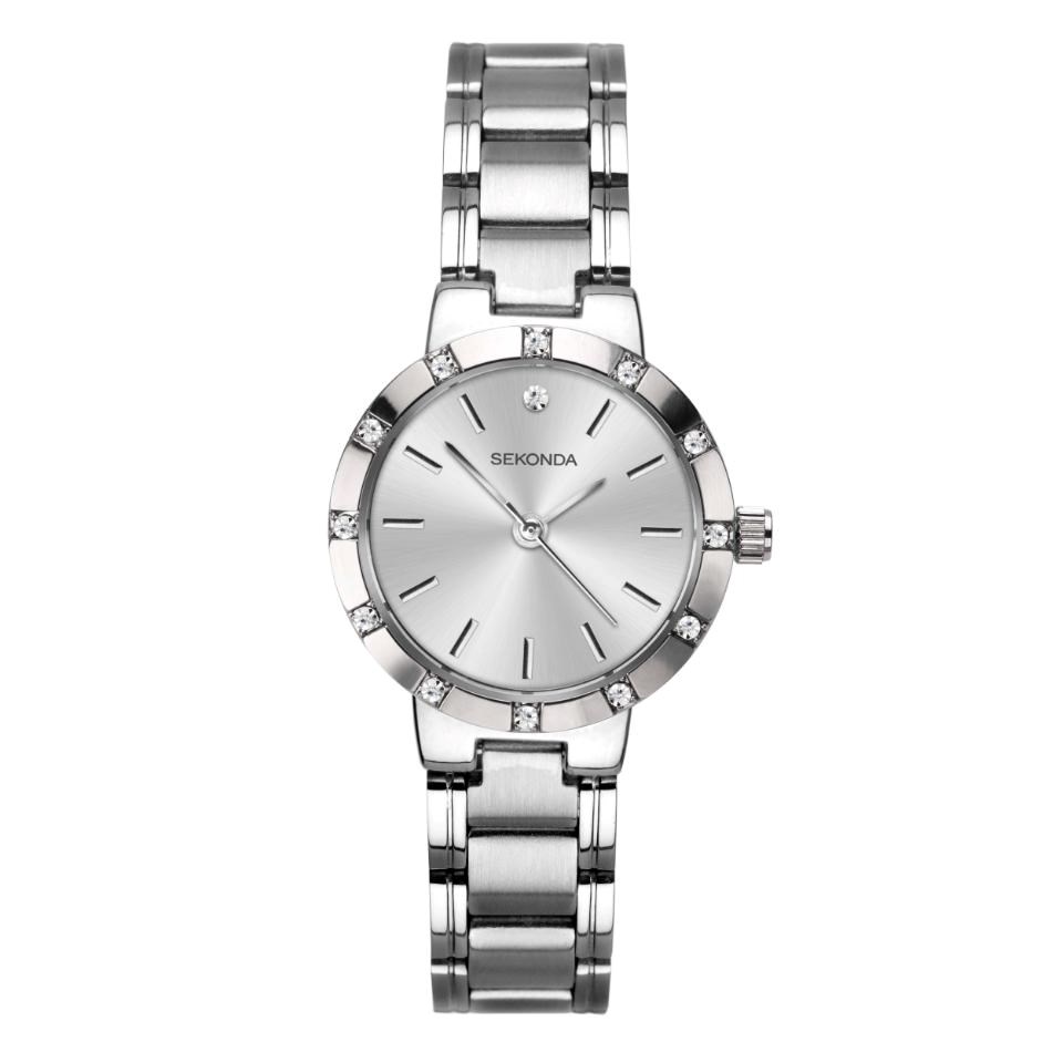 Sekonda 2493 Stone Set Bracelet Watch - W32449