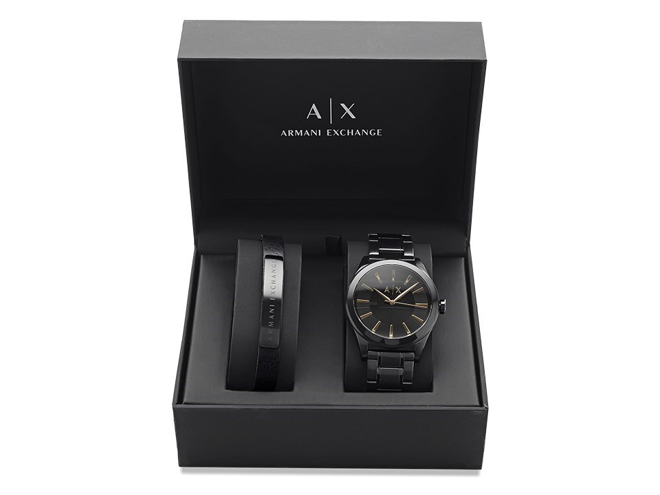Armani Exchange AX7102 Watch And Bracelet Gift Set - W62104