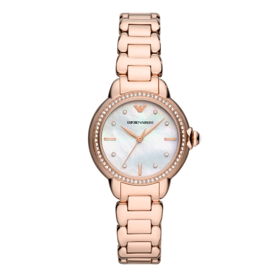 Emporio Armani AR11523 Rose Tone Bracelet Watch - W62222