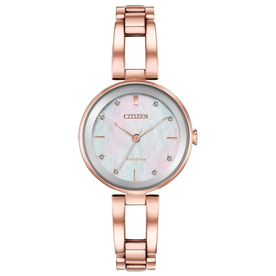Citizen EM0803 55D Axiom Diamond Eco Drive Bracelet Watch W92122