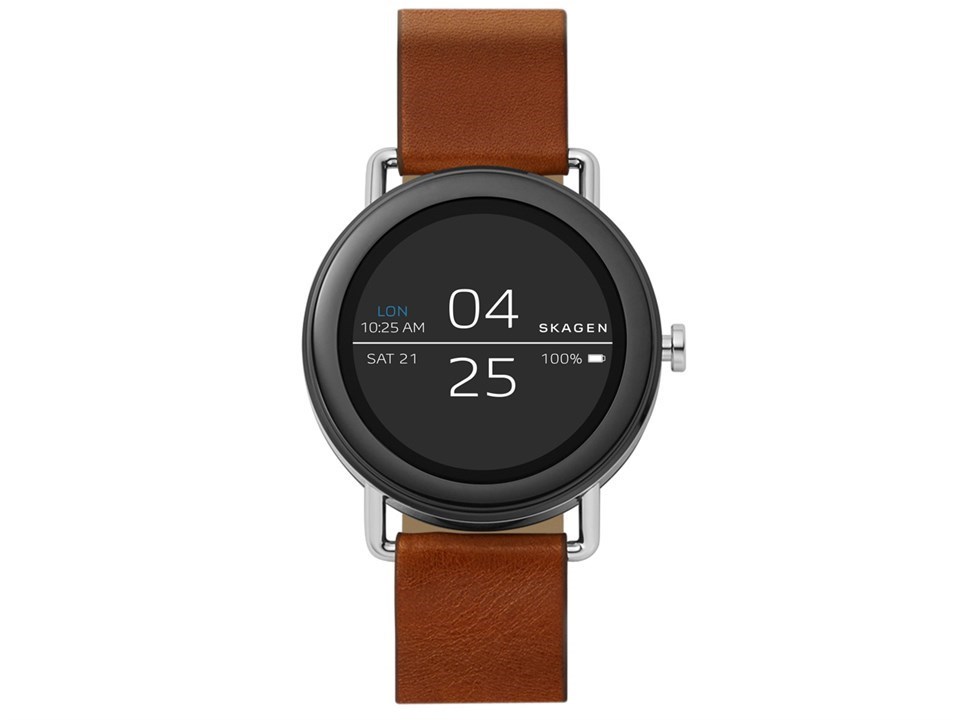 Skagen Falster 1 brown leather smartwatch SKT5003 - X84881 | Chapelle  Jewellers